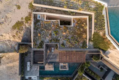 Image de Exquisite Santorini Villa | Villa Selene | 5 Bedrooms | Private Pool with Stunning Sea & Sunset Views | Fitness and Wellness Area | Oia
