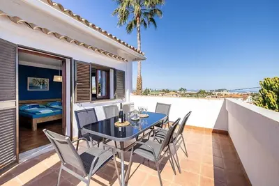 Image de Maison de vacances 'Ferienhaus Deluxe Villa Santa Maria' avec vue sur la mer, Wi-Fi et climatisation