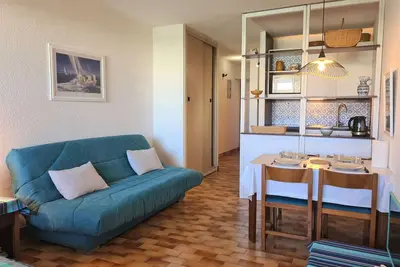 Image de Studio cabine, piscine, parking privé, proche plage et port - Cap d'Agde
