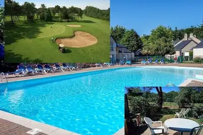 Image de Cottage, Piscine, Golfe du Morbihan, Ă 5km des Plages, Carnac, Quiberon.