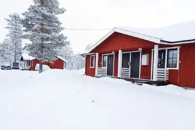 Image de Ski hut near Sälen in a mountain settlement on the ski slope