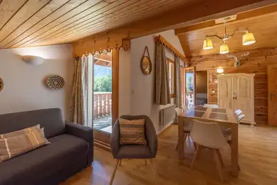 Image de Appartement 6/8 pers. à Samoëns – piscines, balcon & vue montagne