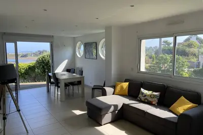 Appartement Vue Sur Mer avec Wifi, terrasse à Trebeurden