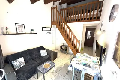 Image de Studio Mezzanine 4 Pers, Clim, Parking, Près Plage