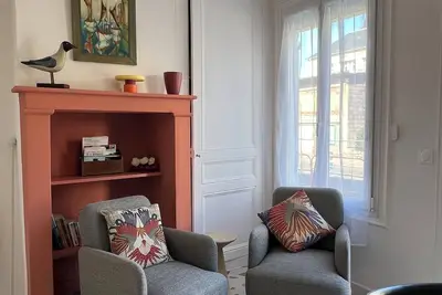 Image de Fare Moana, petite maison de pêcheur, centre de Deauville, pleine de charme