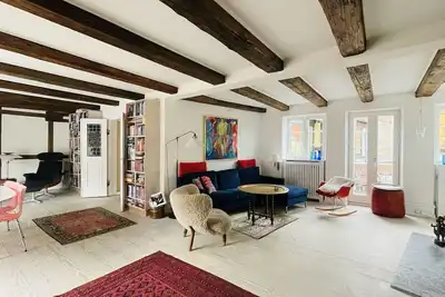 Image de Appartement à Copenhague avec 2 chambres à coucher, 4 couchages