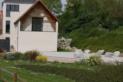 Image de Maison moderne du Perche \"Bienvenue chez Aurélie\"