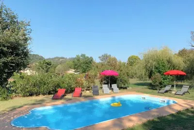 Image de Maison Des  Sources Jaujac 4**** 7ch Piscine  Parc Arbore