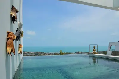 Image de Private pool sea view 3br Luxurious villa