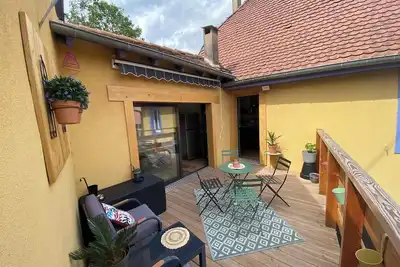 Image de Aux Charmes d’Alsace : maison indépendante classée\nAnimaux de compagnie acceptés