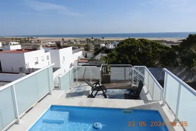 Image de Aba Penthouse Piscina @azotea Privadas Junto a la Playa y el Casco Histórico