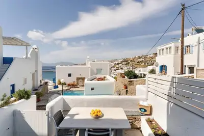 Image de Pink Pelican Pool House ~ Amazing 2 Bed Villa Center Mykonos with free Parking