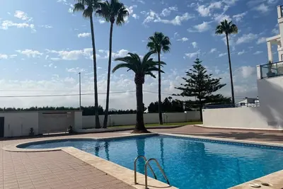 Image de Beautiful apartment with pool 3 min walk to the beach