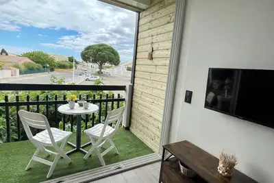 Image de Appartement 2 chambres + 1 cabine à 5 min à pied de la plage