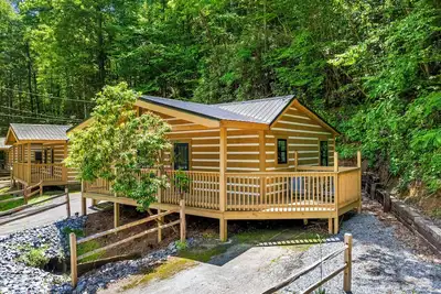 Image de Pet-Friendly Gatlinburg Cabin: Firepit Games & Fun