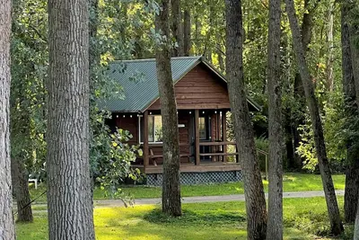 Image de :)Getaway Log Cabin+ComfyBeds & Electric #1