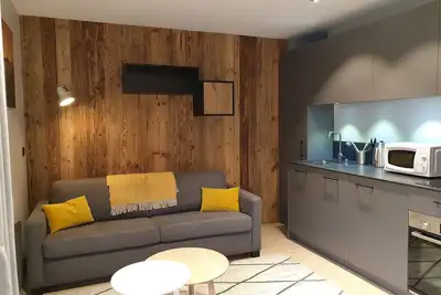 Image de Appartement rénové au cœur de Morzine, 100m des pistes, balcon, 4 pers, wifi