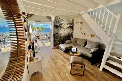 Image de Duplex Jungle Bleue Terrasse vue mer incroyable