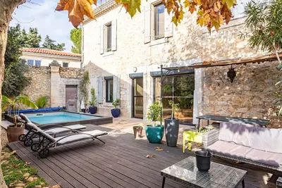 Image de Magnifique maison de vacances privée avec piscine privée, Wifi, Tv, terrasse et animaux admis