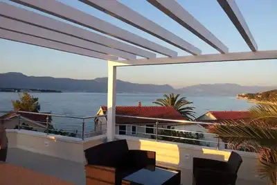 Image de Maison de vacances près de la mer Mastrinka, Ciovo (K-20289)