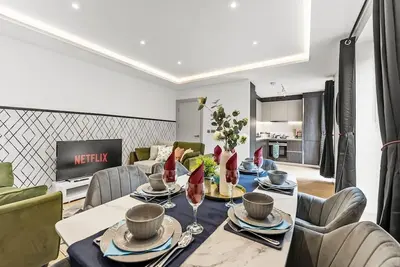 Image de Stunning 2 Bed Flat in London - Sleeps 8 - Balcony
