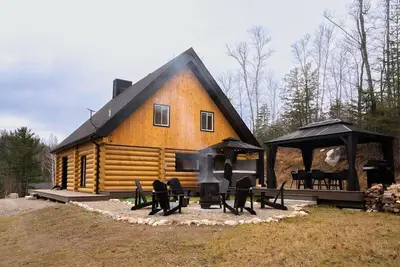 Image de Log cabin | Spa | Cozy | Ski Val St-Côme