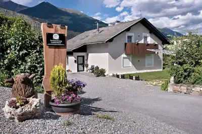 Image de Appartement 'Garboshof' avec vue sur les montagnes, jardin privé et Wi-Fi