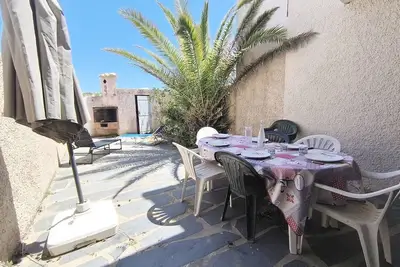 Image de Cap D'Agde, Villa mitoyenne avec jardinet et parking, wifi