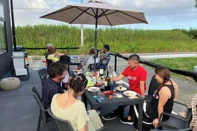Image de Enjoy Bbq on the terrace in front of the nature pa / Sambugun Chiba