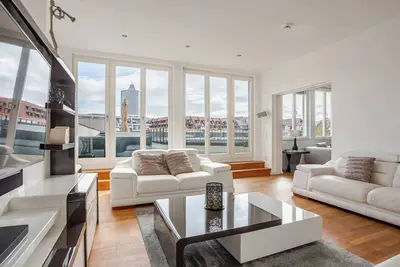 Image de Luxury penthouse Leipzig Markt/ Thomaskirche with 5 comfortable double bedrooms