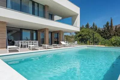 Modern villa with private pool close to Estepona