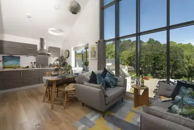 Image de Landing View Fowey Penthouse -  River View Penthouse Apartment in Fowey