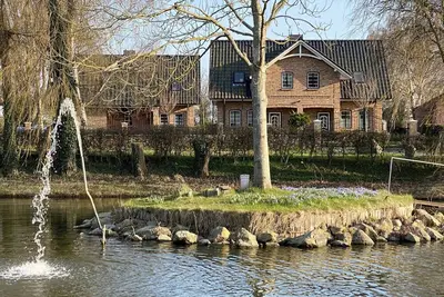 Image de Maison de vacances 'Haus Am Dorfteich A E-Laden Möglich' avec terrasse privée