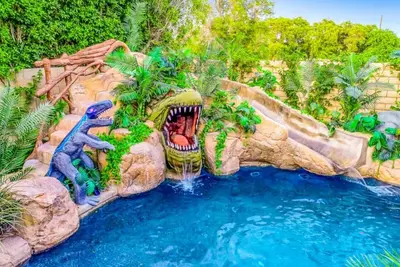 Bomb Dot Com/Dinosaur Waterslide