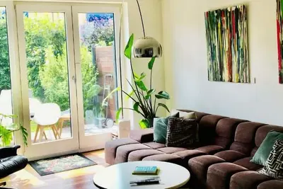 Image de Townhouse w. Garden, terrace & balcony