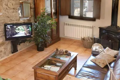 Image de Maison de vacances 'La Covarxella' avec vue sur la montagne, piscine privée et Wi-Fi