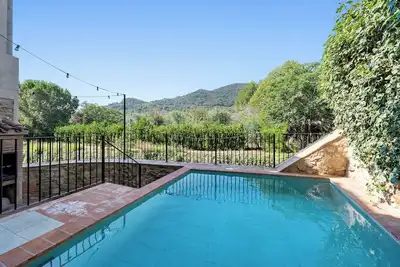 Image de Maison de campagne 'Ca L'Arcadi - Alforja' avec vue montagne, piscine privée et Wi-Fi