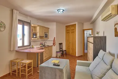 Image de Studio 'Estudio El Castillo' avec vue sur les montagnes et climatisation