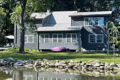 Image de Private Creekfront Cottage, Fly-fishing & kayaking Retreat - firepit