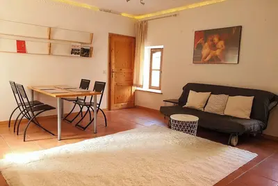 Image de Appartement 'Schöne Wohnung Landhaus-Flair' avec terrasse privée, jardin privé et Wi-Fi