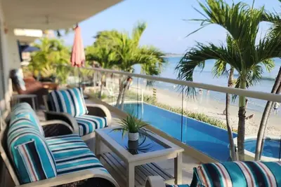 Image de Beachfront Punta Mita 3br w/ Infinity Pool