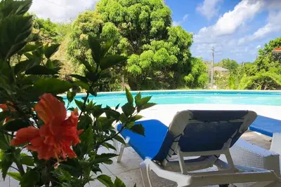 Image de 4br Villa with pool in popular Bacolet, close to a scenic bay and Scarborough