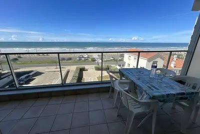 Image de Appartement face mer avec balcon, 3 pièces, 6 couchages à Saint-Jean-de-Monts