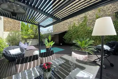 Image de Atypique appartement lumineux et calme avec magnifique terrasse privée de 85m2