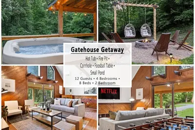 Image de Private, Hot Tub, 2 Acres, Fire Pit, Small Pond, Outdoor Dining