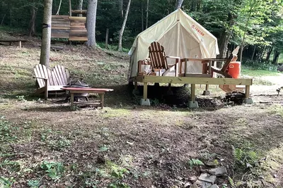 Image de L’Expérience Ultime de Glamping – Animaux et Enfants Bienvenus