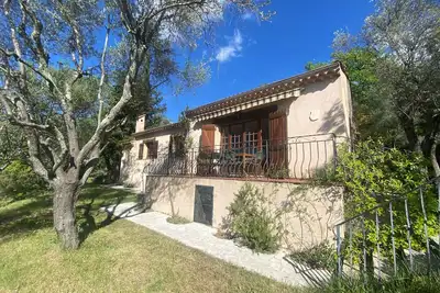 Image de Maison individuelle provençale de charme avec vue à Cabris, près de Grasse