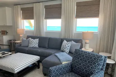 Extremely Rare Private White Sand Beach Front Unit on the Ocean