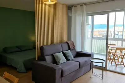 Image de Studio Ajaccio vue sur mer