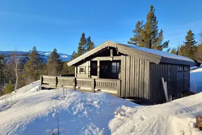 Image de Koselig fjellhytte med utsikt